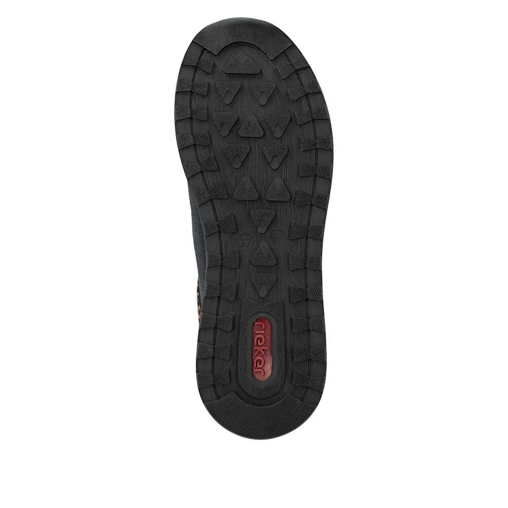Rieker HWK Damen Stiefel Kurzstiefel schwarz