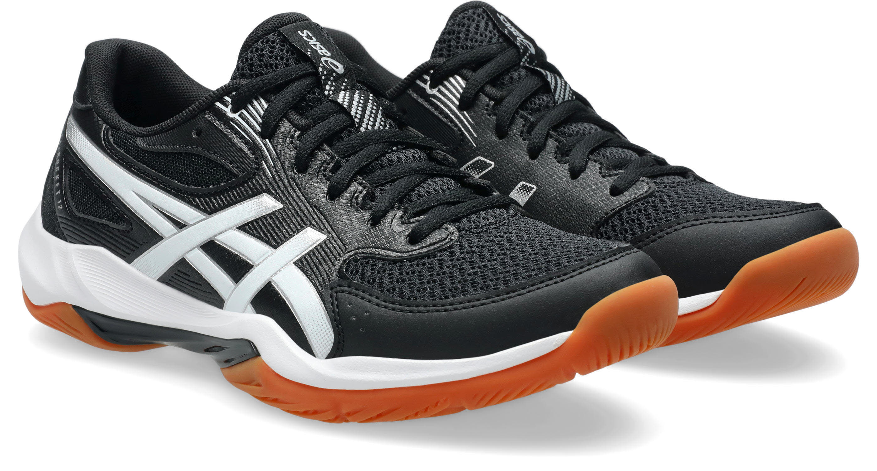 Asics GEL-ROCKET 12 Damen Sportschuhe Hallenschuhe black/white