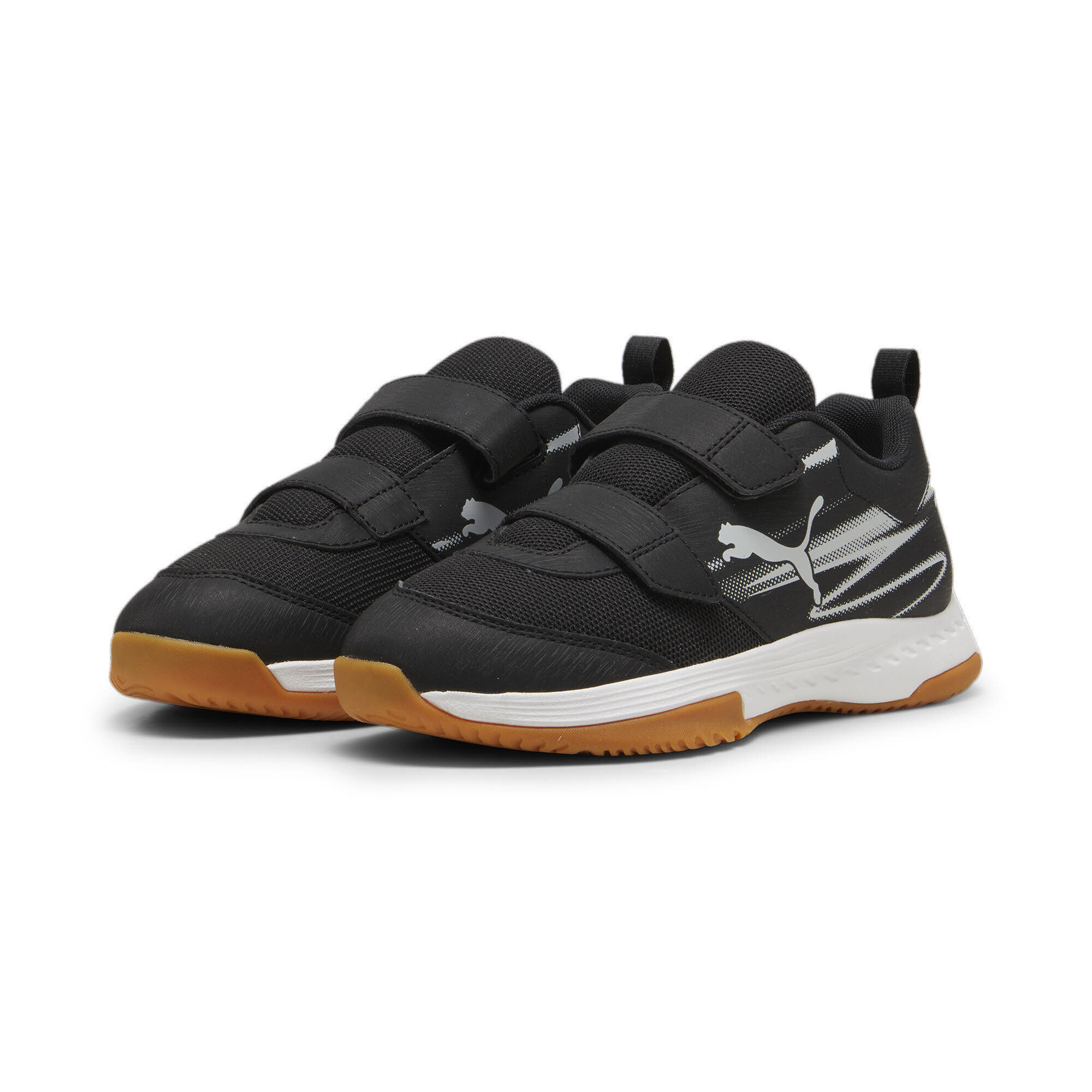 Puma Varion II V Jr Hallensportschuhe Teenager Jungen schwarz