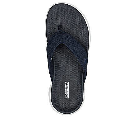 Skechers GO WALK Flex Sandal - Splendor Damen Sandale Flip Flop blau