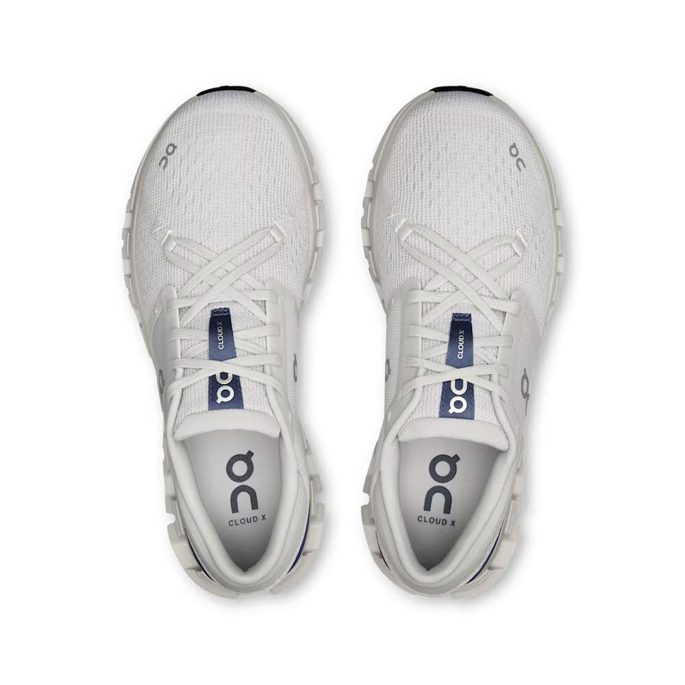 ON Cloud X 4 Damen Freizeitschuh Sneaker grau