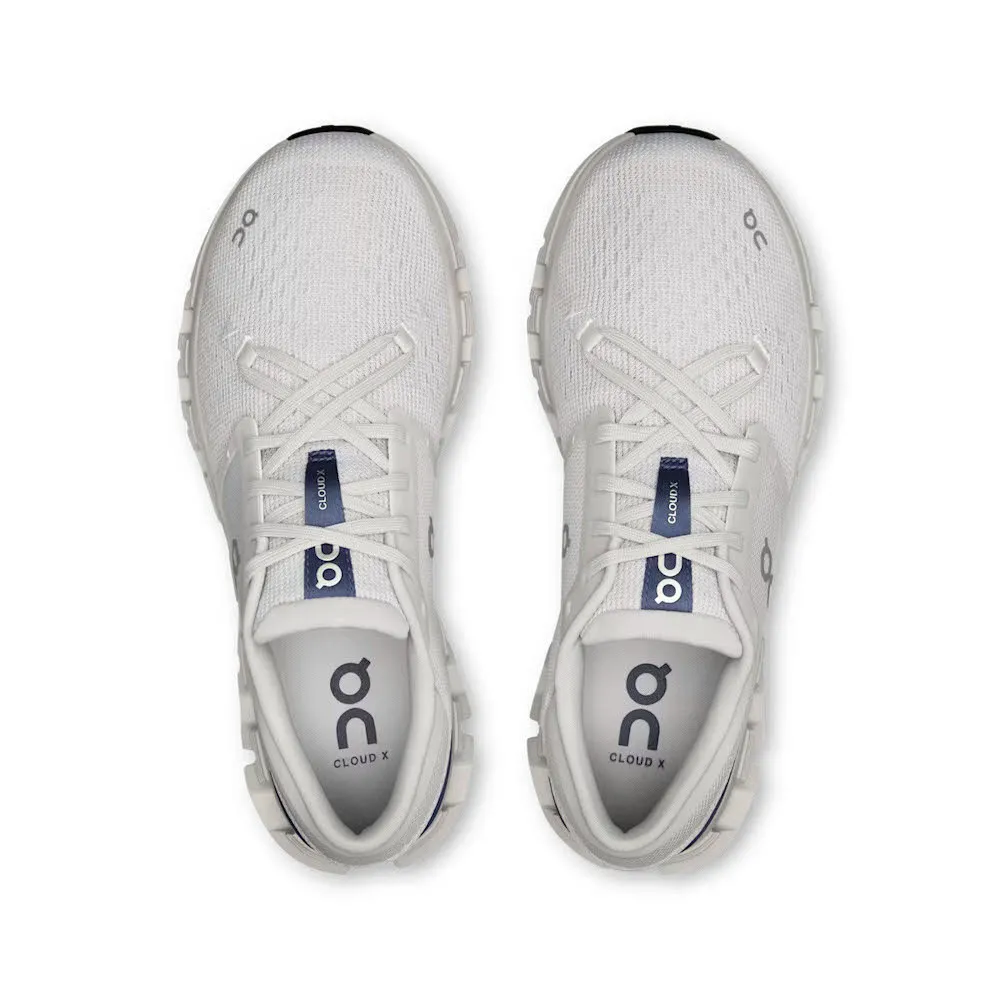 ON Cloud X 4 Damen Freizeitschuh Sneaker grau
