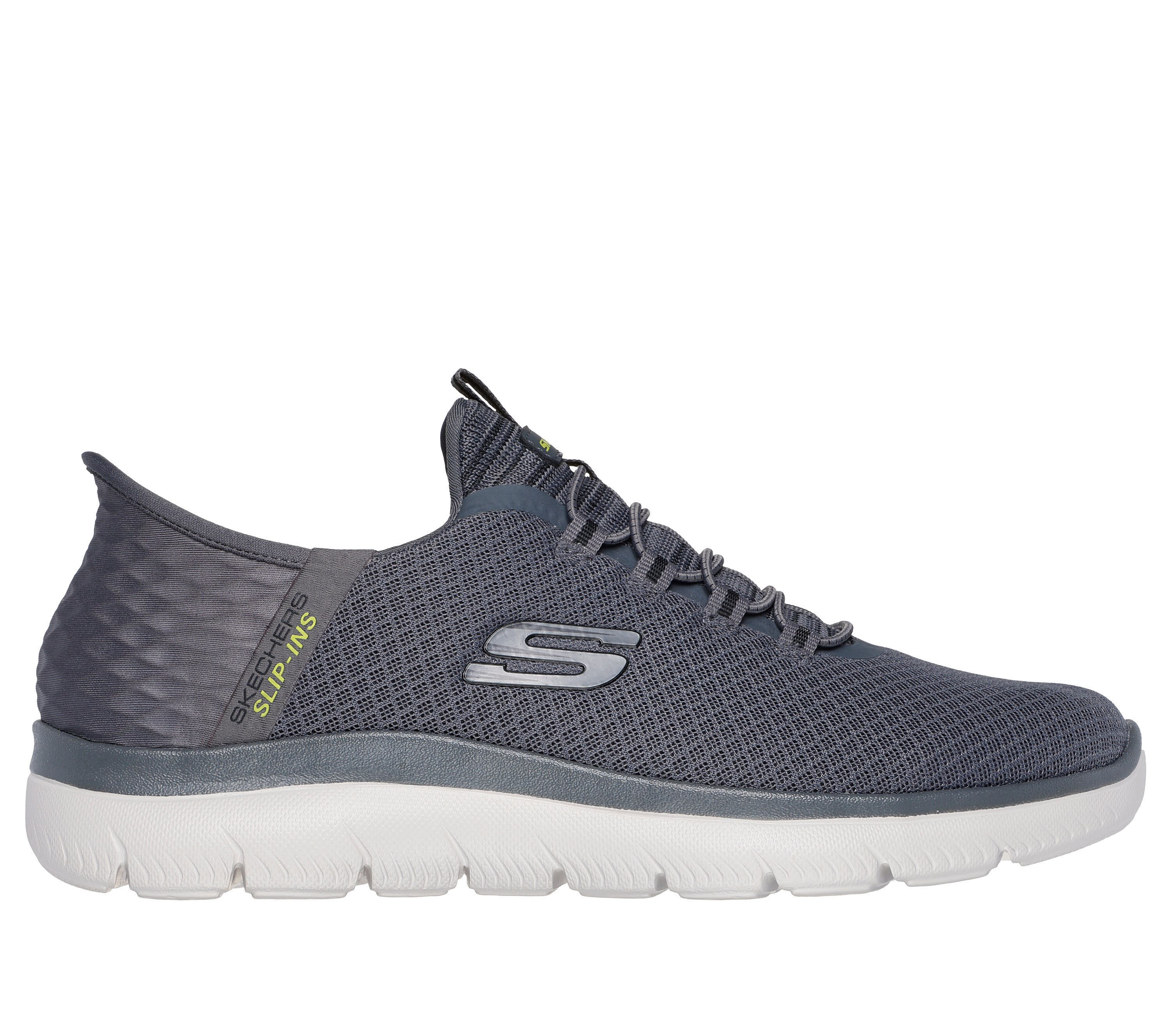 Skechers Slip-ins: Summits - High Range Sneaker Slipper Herren grau