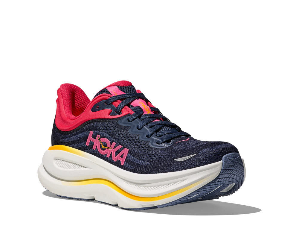 Hoka W BONDI 9 Damen Laufschuhe Joggingschuhe varsity navy/nautical dusk