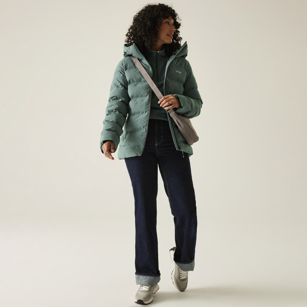 REGATTA Altoro Thermal-Steppjacke Damen grün