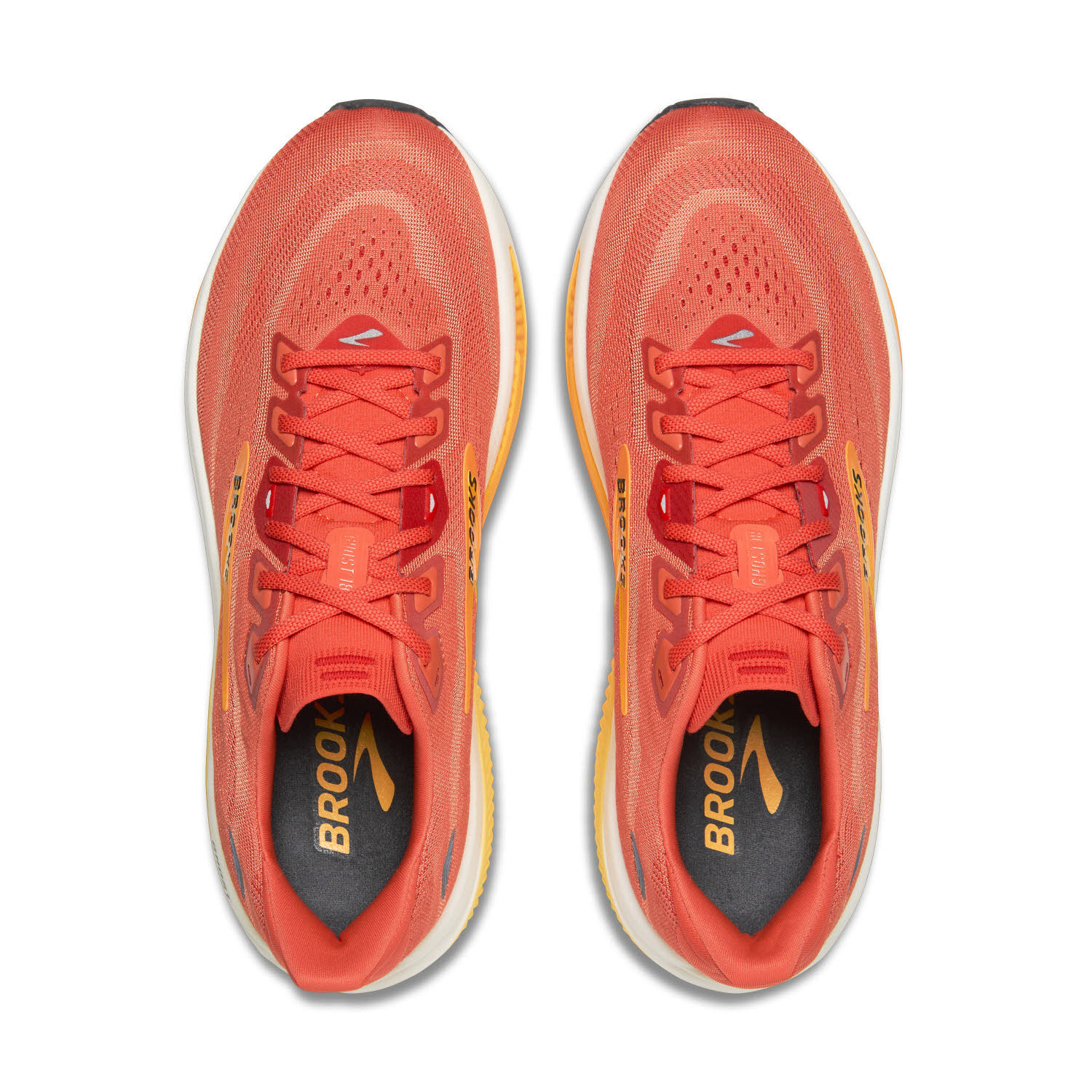 Brooks Ghost 18 Herren Laufschuhe Joggingschuhe orange