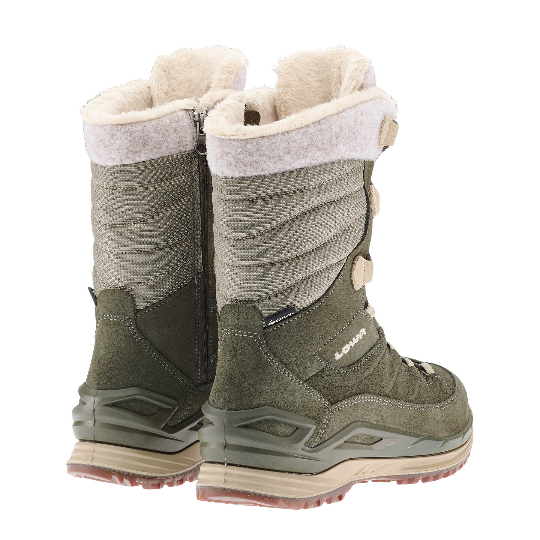 Lowa BARINA EVO GTX Damen Winterstiefel grün