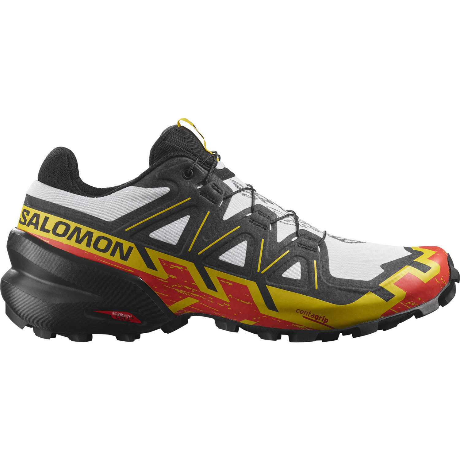 Salomon Speedcross 6 Trailrunning-Schuhe mit Quicklace Herren Multicolor