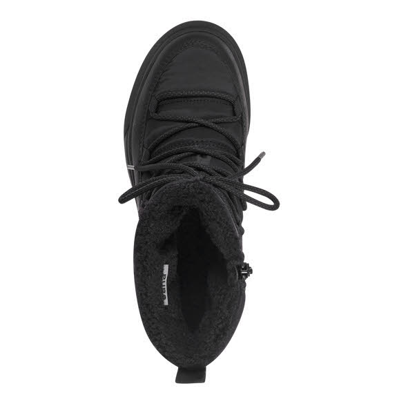 Jana Damen Boots Stiefelette Winterstiefelette schwarz