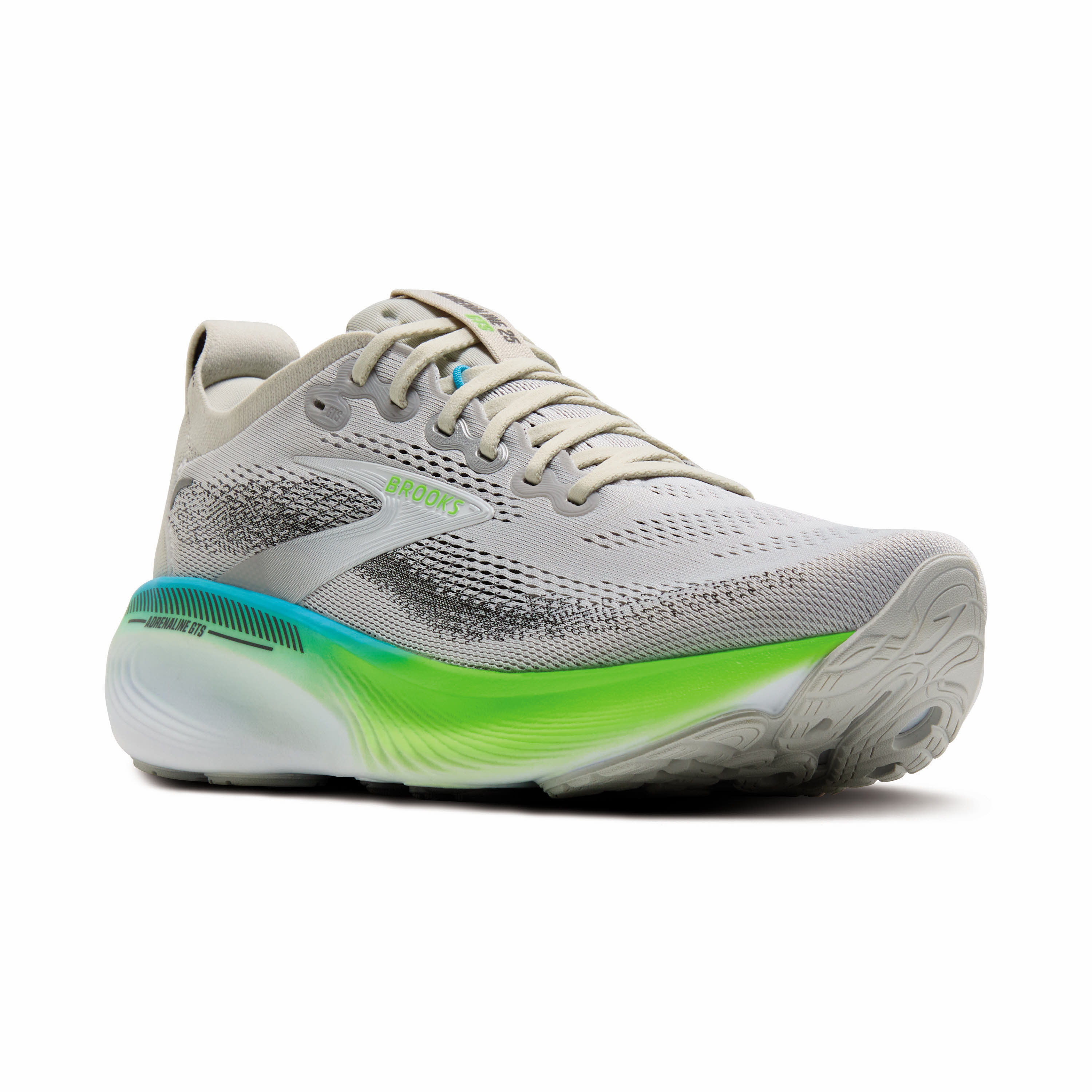 Brooks Adrenaline GTS 25 Herren Laufschuh Joggingschuhe weiß/grün
