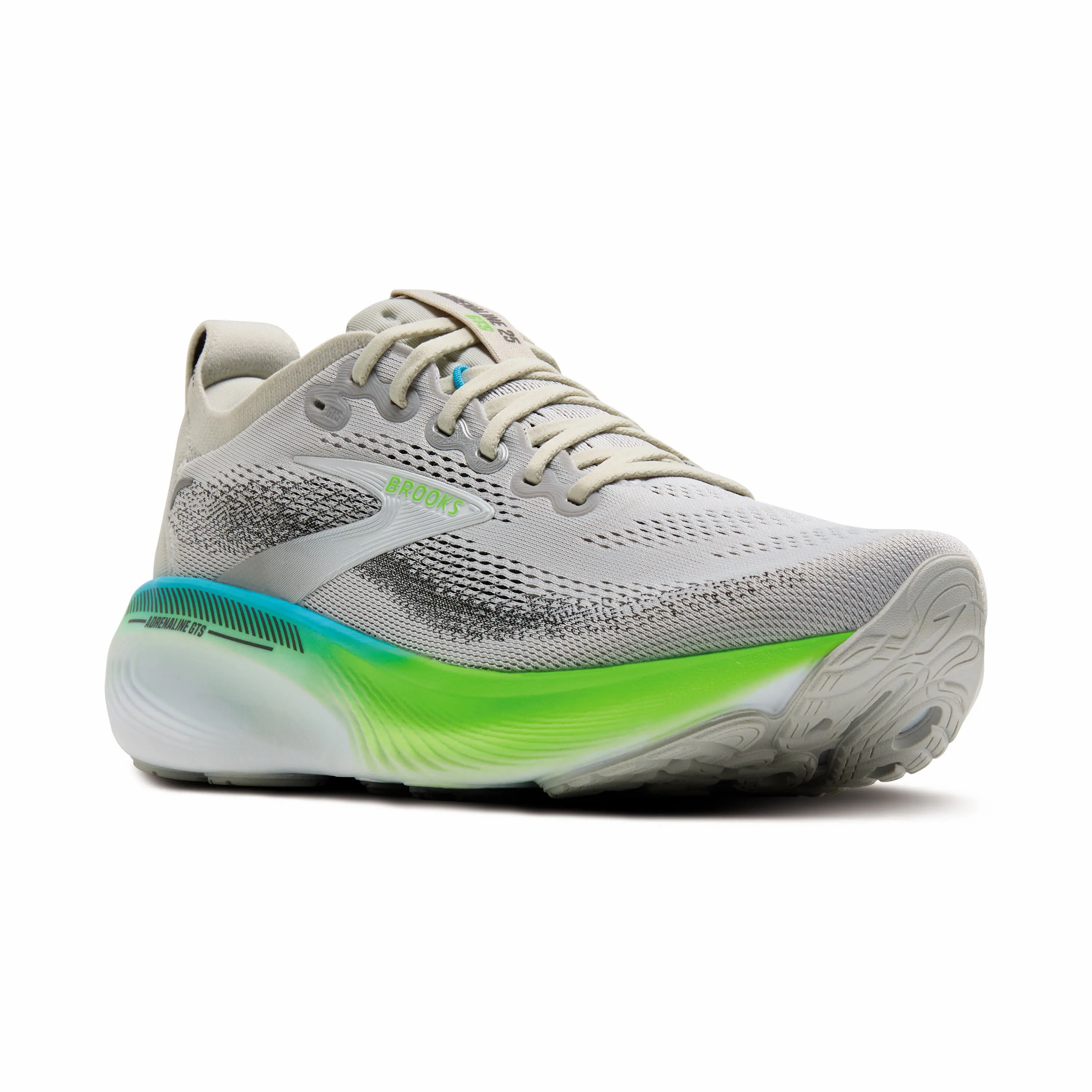 Brooks Adrenaline GTS 25 Herren Laufschuh Joggingschuhe weiß/grün
