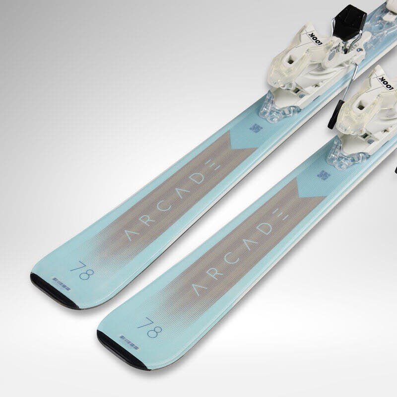 Rossignol ARCADE W 78 + XP10 GW Damen Ski Einsteiger 26/27 white/sparkle