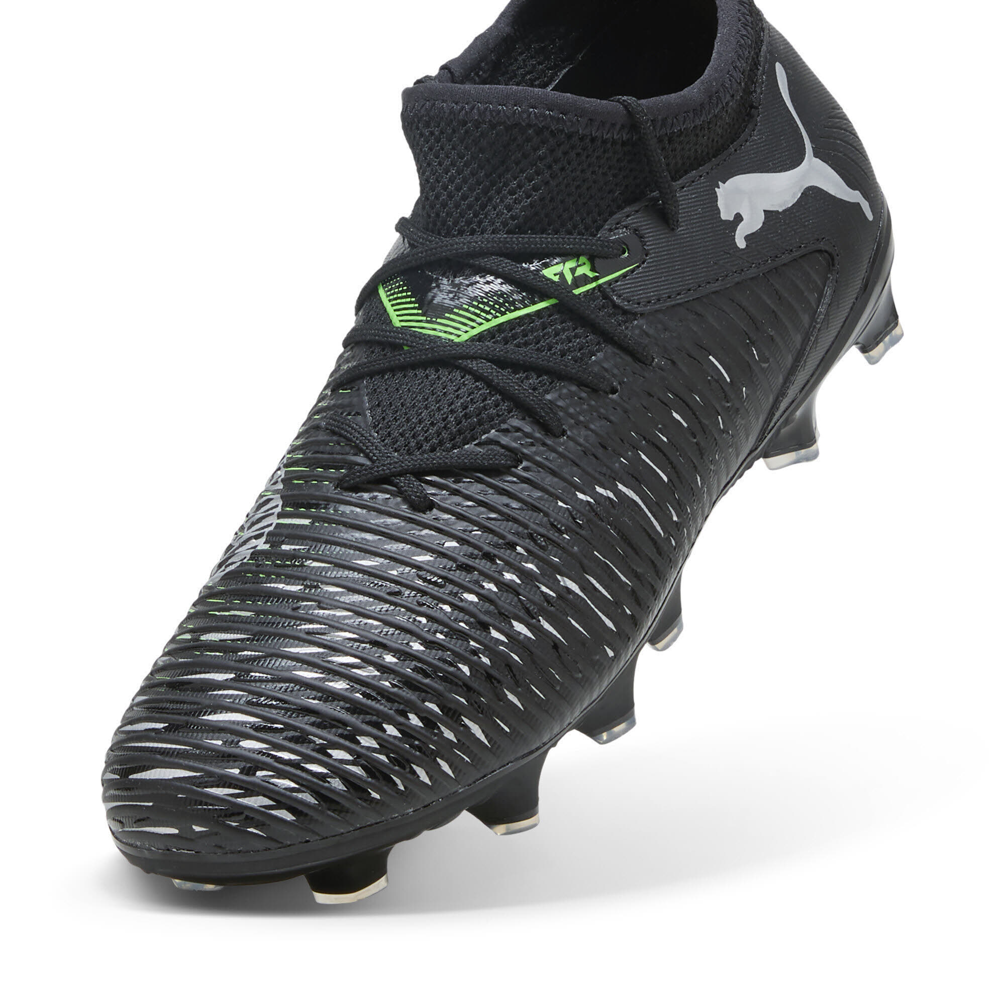 Puma FUTURE 8 MATCH FG/AG Jr Fußballschuhe Teenager schwarz