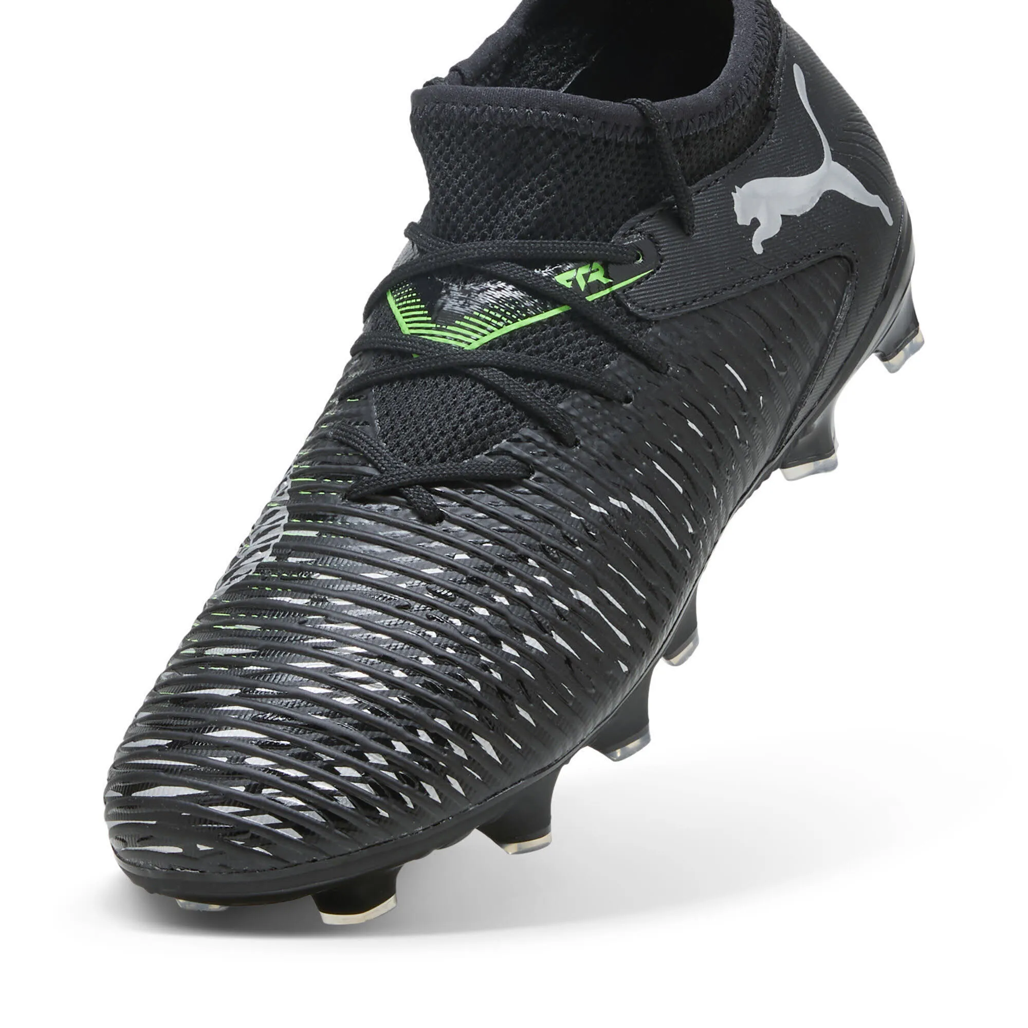 Puma FUTURE 8 MATCH FG/AG Jr Fußballschuhe Teenager schwarz