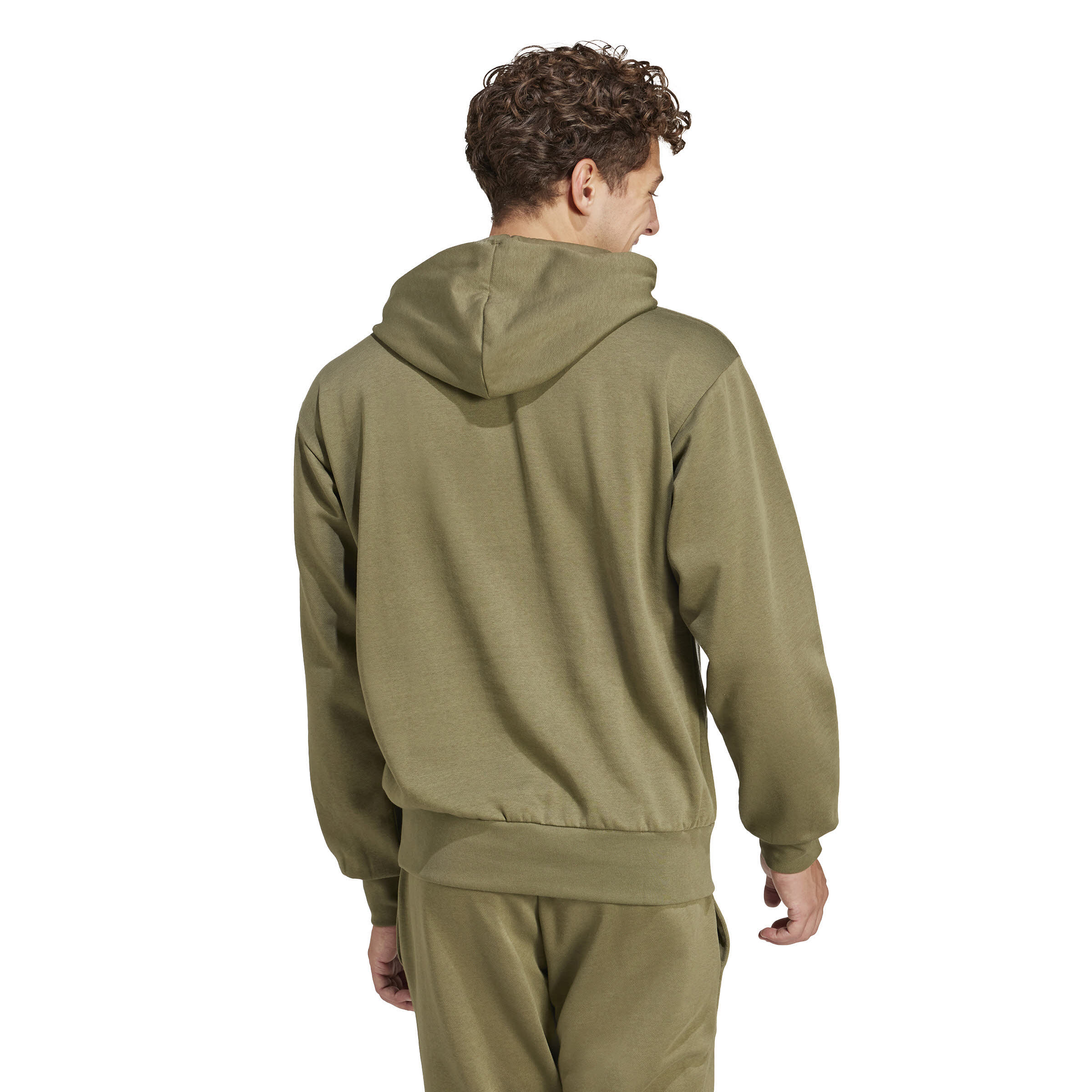 adidas Essentials Feelcozy Hoodie Herren grün