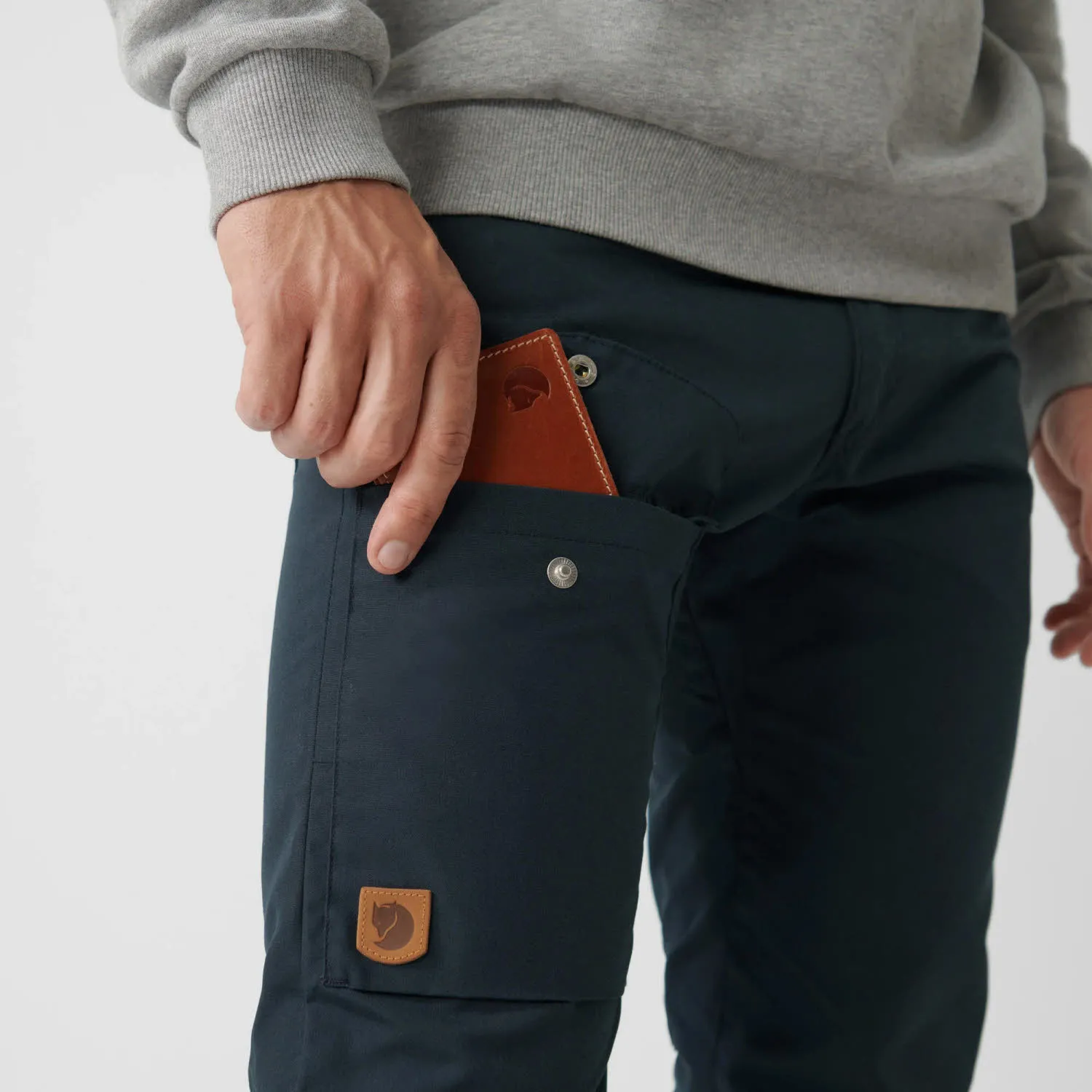 Fjällräven Greenland Jeans M Reg Herren Jeanshose Freizeithose dark navy