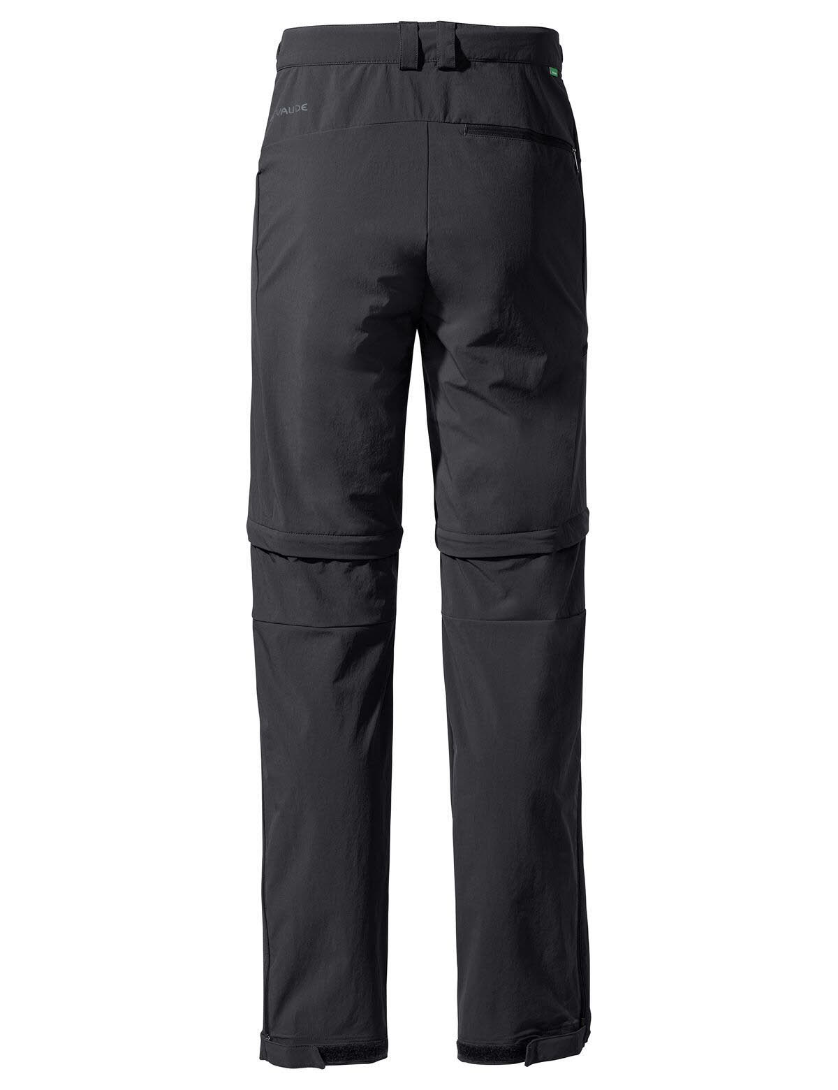 Vaude Farley Stretch Pants Wanderhose Zippoff Herren schwarz NEU