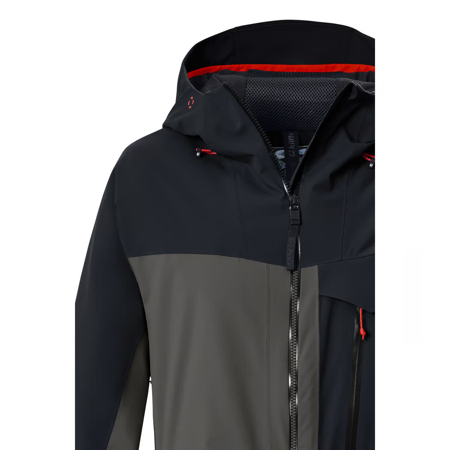 Killtec KSW 66 MN SKI JCKT Herren Skijacke Snowboardjacke Winterjacke rot-anthrazit