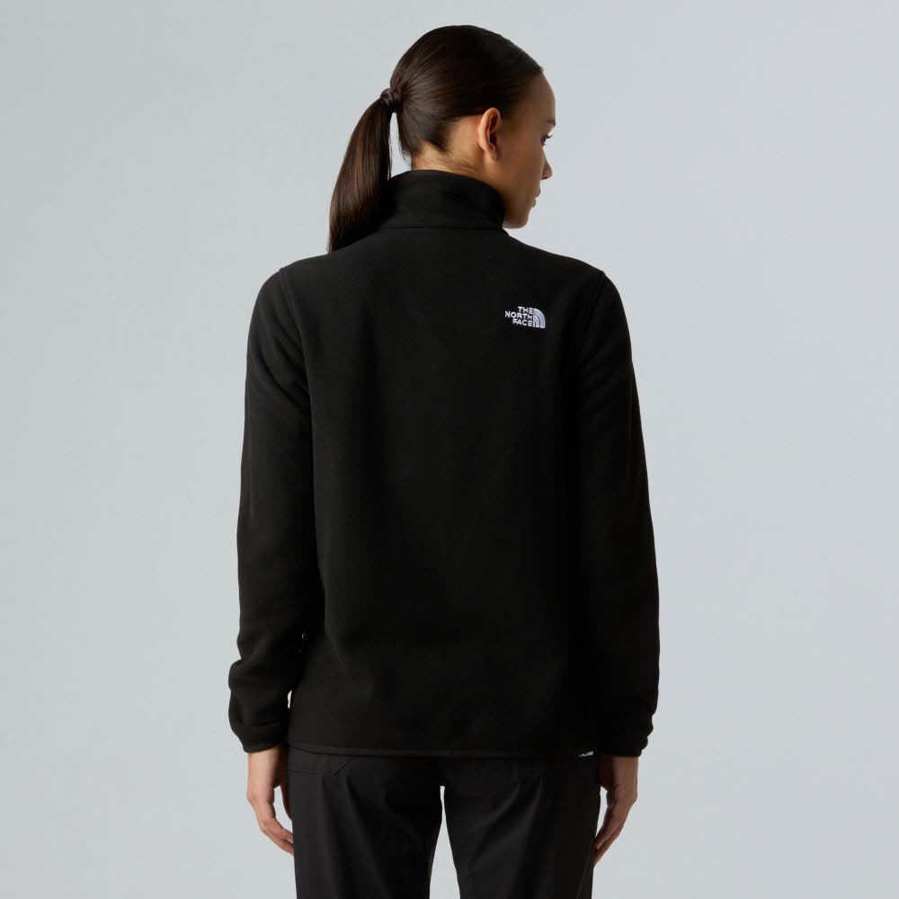 The North Face GLACIER FLEECE 1/4 ZIP Fleecejacke Longsleeve schwarz Bild 4 The North Face GLACIER FLEECE 1/4 ZIP Fleecejacke Longsleeve schwarz