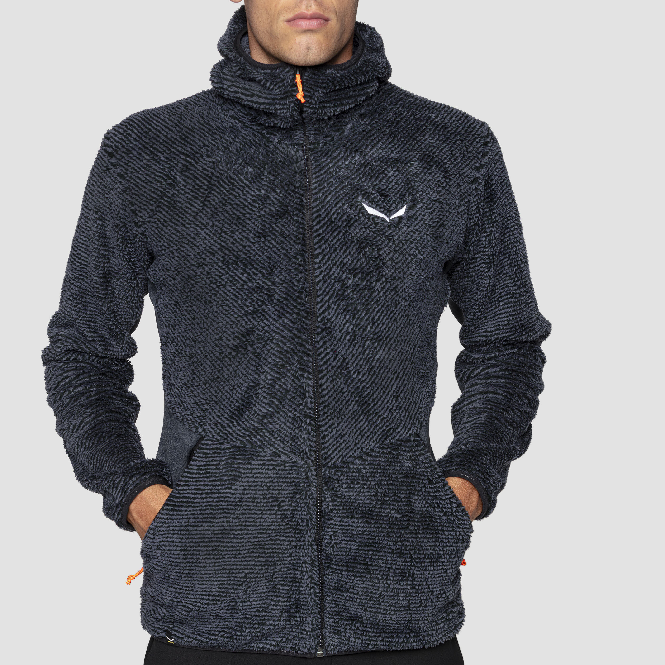 Salewa TOGNAZZA PL M JACKET Fleecejacke Kapuzenjacke Herren schwarz