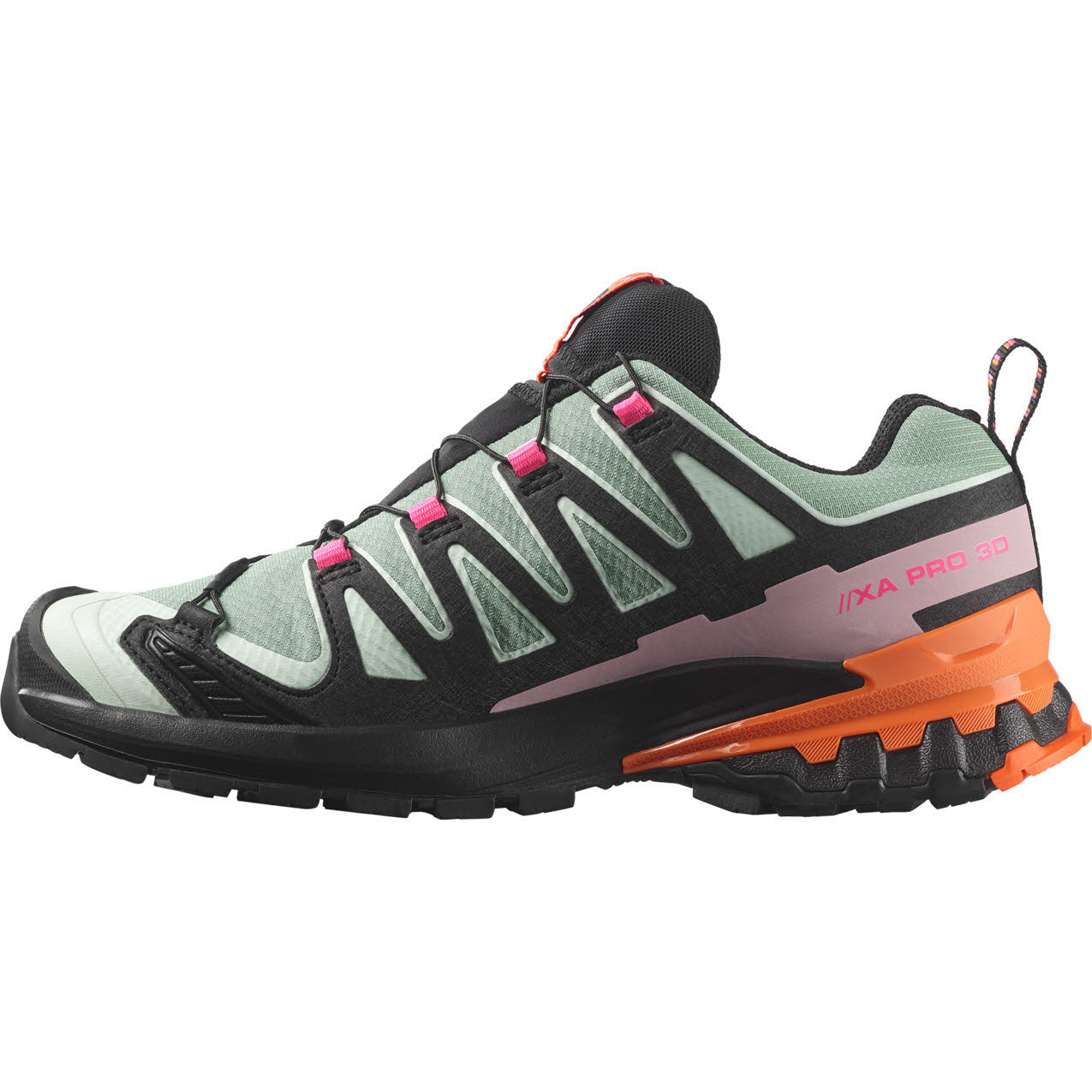 Salomon XA PRO 3D V9 GTX ICON W Damen Laufschuhe Trailrunningschuhe grün/schwarz