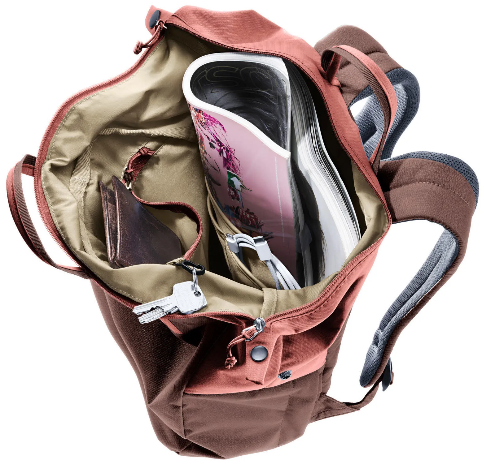 Deuter VISTA Damen Daypack Freizeitrucksack raisin/caspia