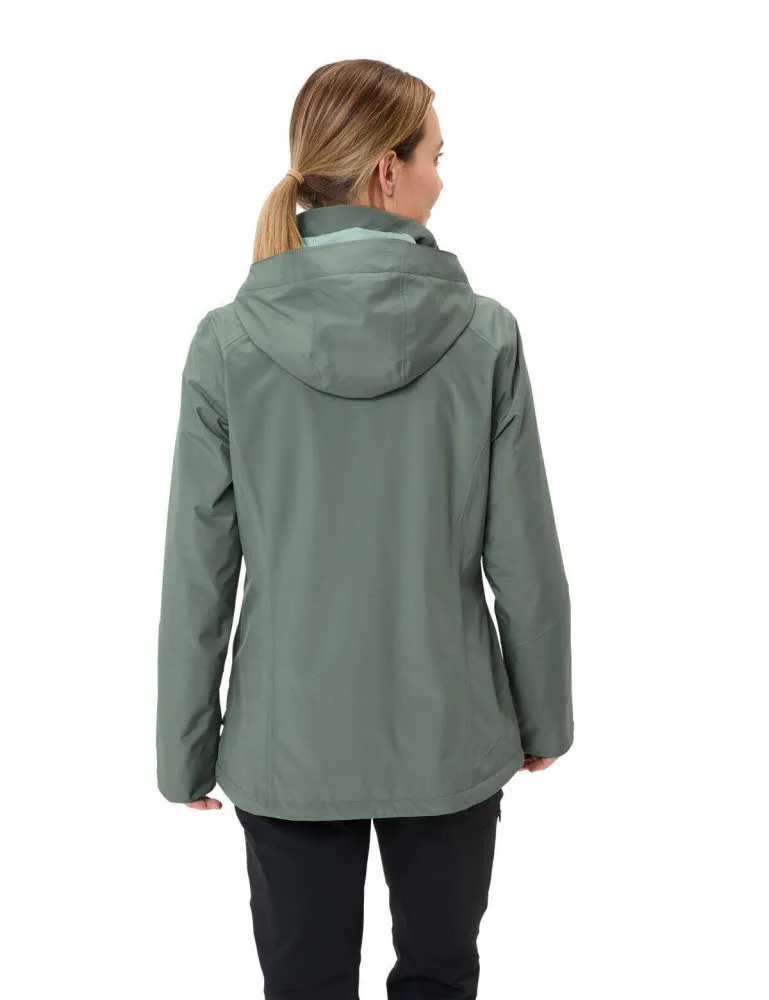 Vaude Rosemoor 3 in 1 Lagenjacke Outdoorjacke wasserdicht Damen grün