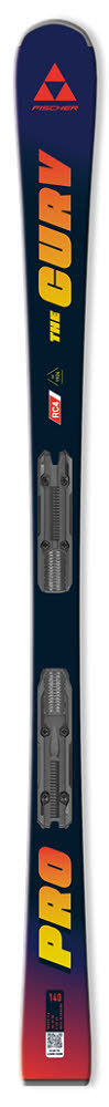 Fischer THE CURV PRO JRS + FS 7 CA JRS GW Kinder Ski Fortgeschrittene 25/26 blau