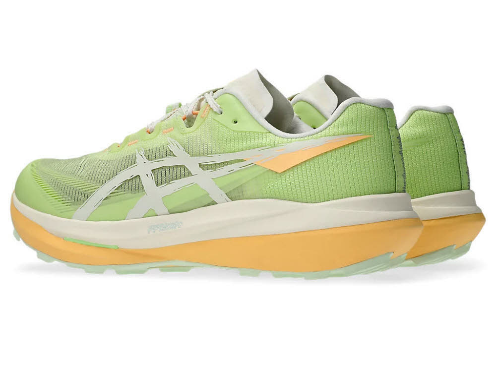 Asics FUJISPEED 4 Unisex Joggingschuhe Laufschuhe lime green/cream