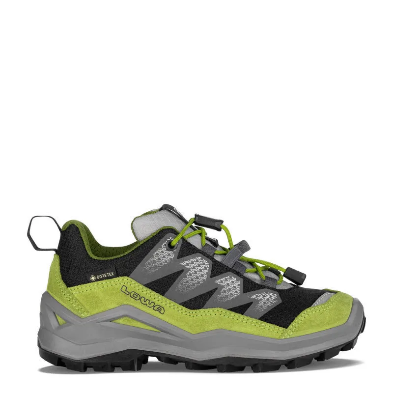 LOWA MADDOX PRO GTX LO JR Kinderschuh schwarz/grün