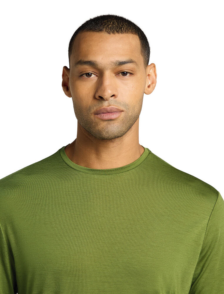Icebreaker 125 Cool-Lite™ Merino Blend Sphere Langarmshirt Herren grün