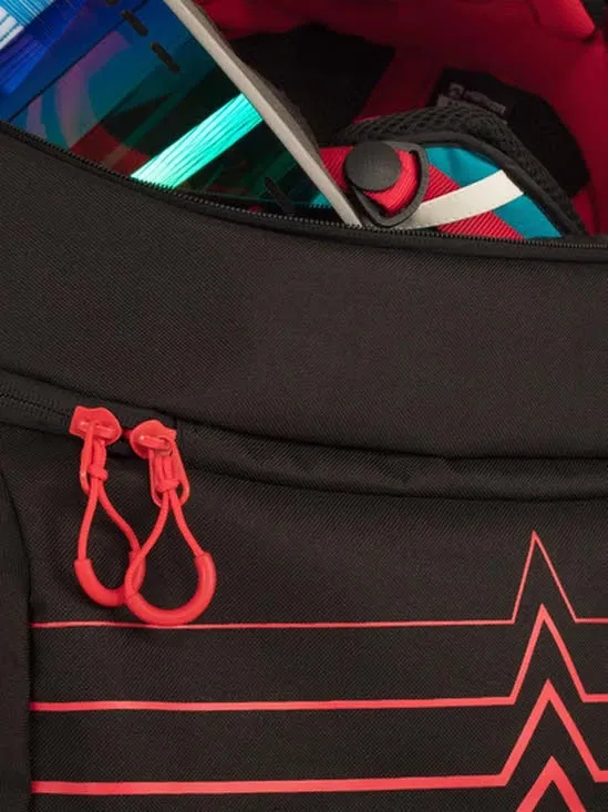 Völkl RACE BACKPACK TEAM MEDIUM Skischuhtasche Helmtasche 85L schwarz/rot