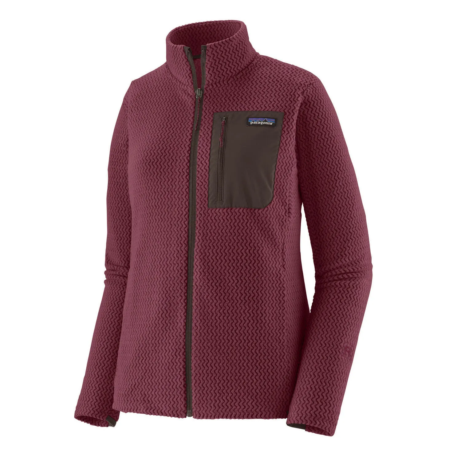 Patagonia R1 Air Jkt Damen Fleecejacke Midlayer berry fig