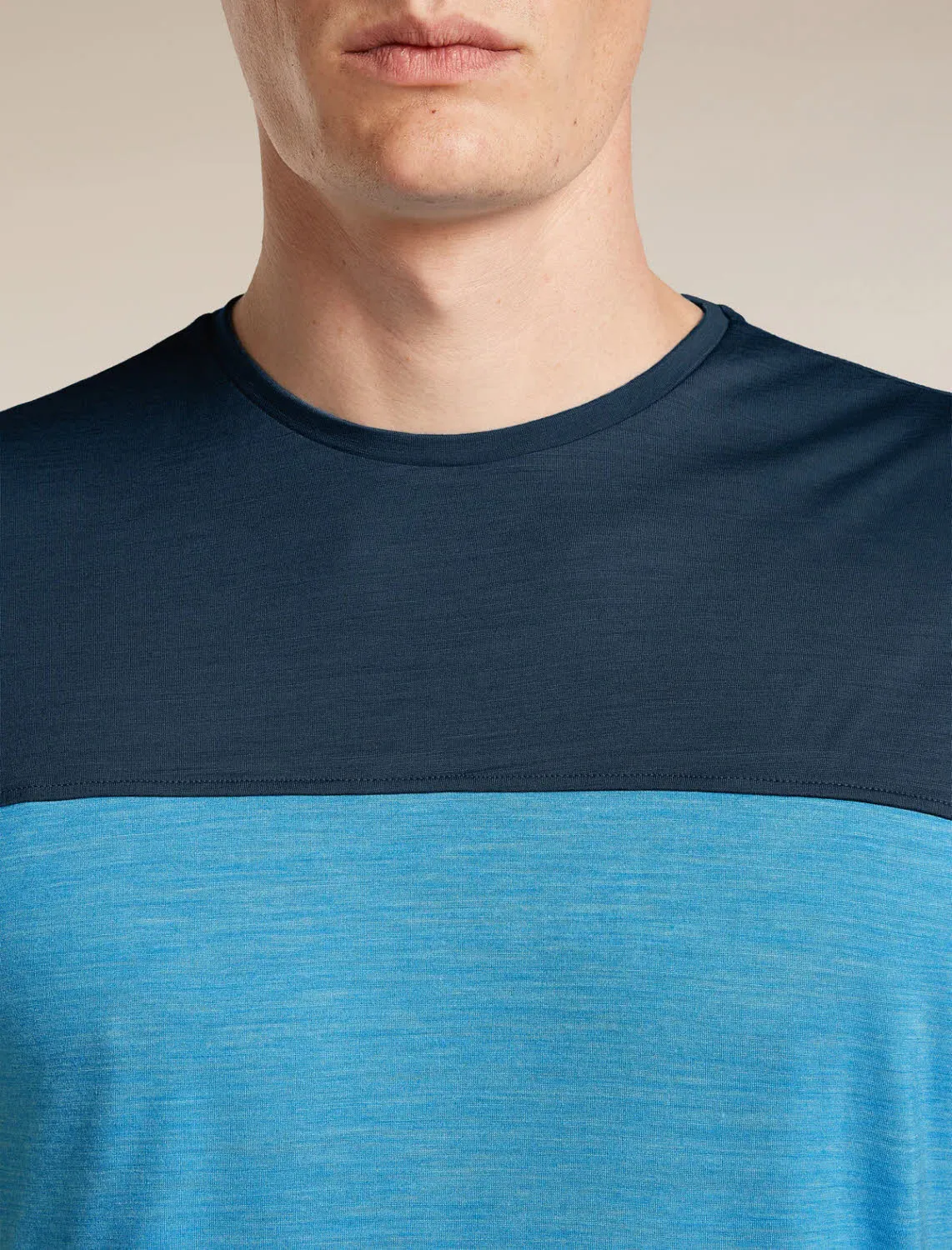 Icebreaker 125 Sphere T-Shirt Colour Block Herren Funktionsshirt blau