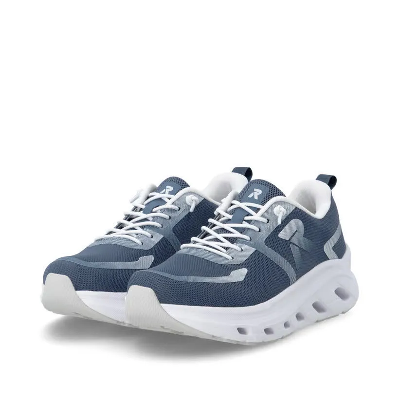 Rieker Herren Sneaker Halbschuhe low blau