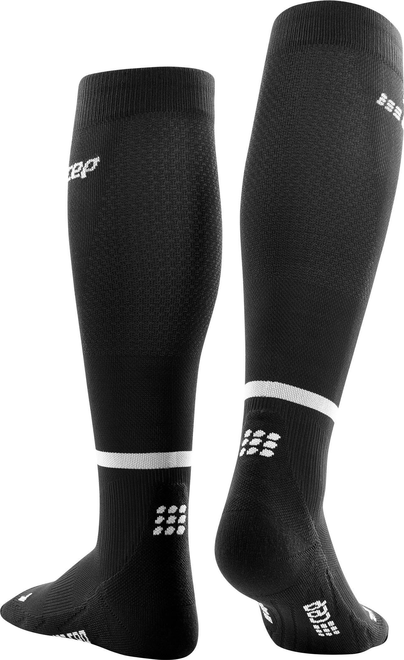 CEP THE RUN SOCKS TALL Damen 1 Paar Sportsocken lang Compression schwarz NEU