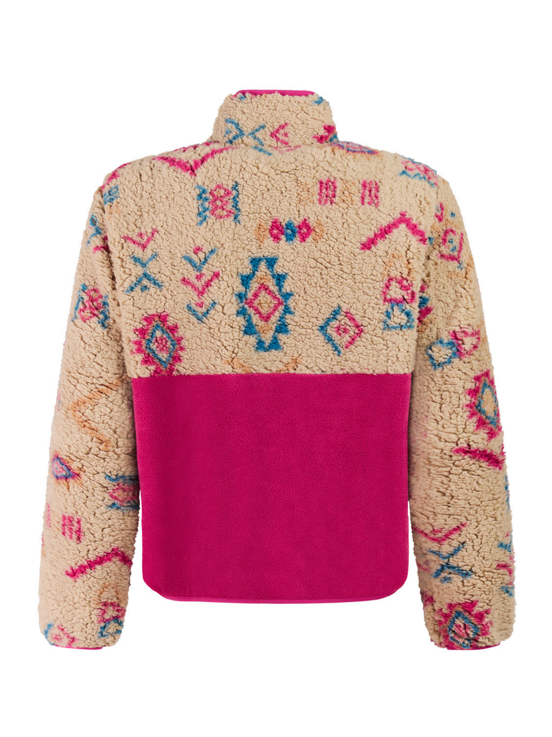 Protest PRTDotty Top Damen Zipper Fleecepulli lila