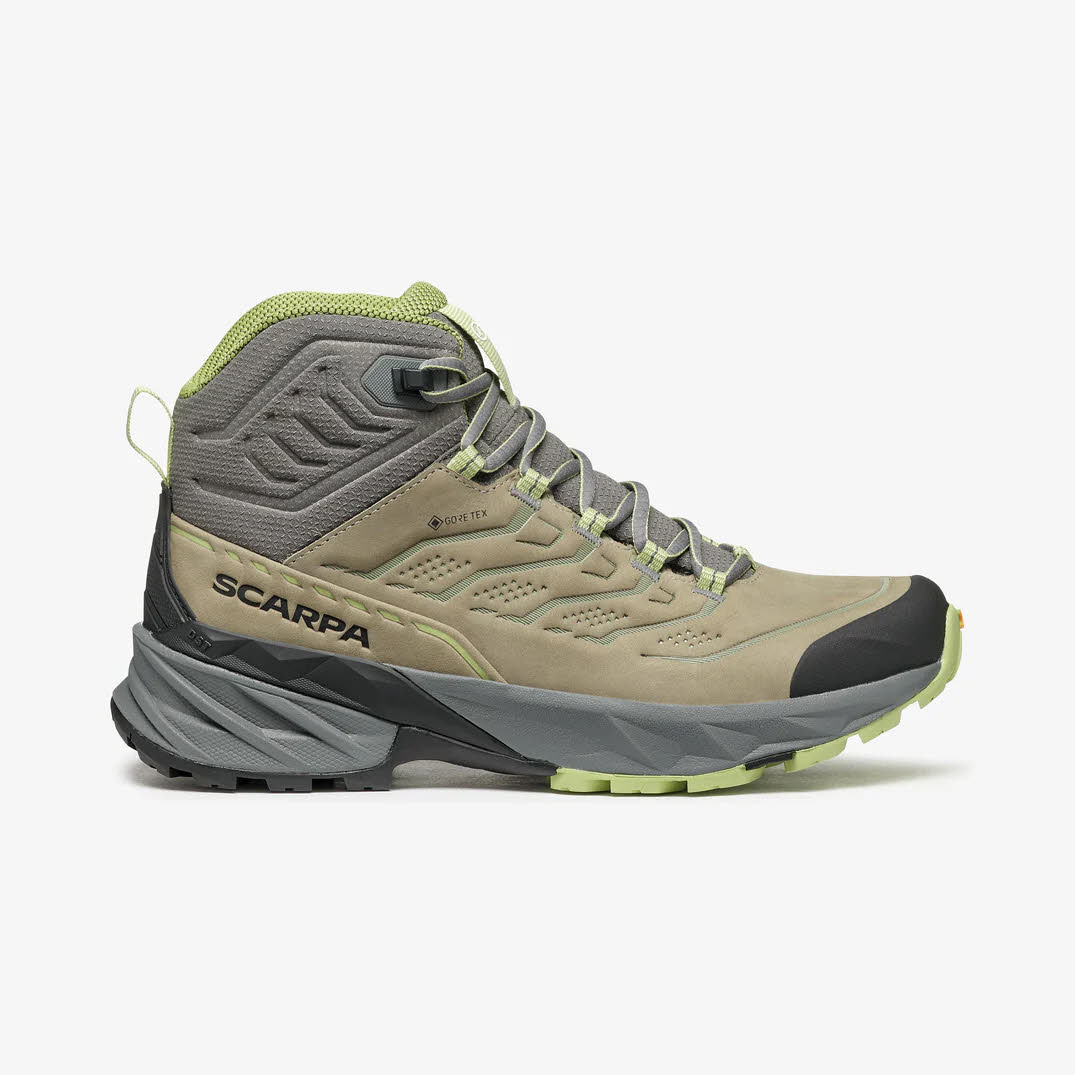 RUSH 2 PRO MID GTX Wanderschuh Damen Mid-Cut Nubuk Fast-Hiking-Stiefel mit fortschrittlichem Komfort und Dämpfung