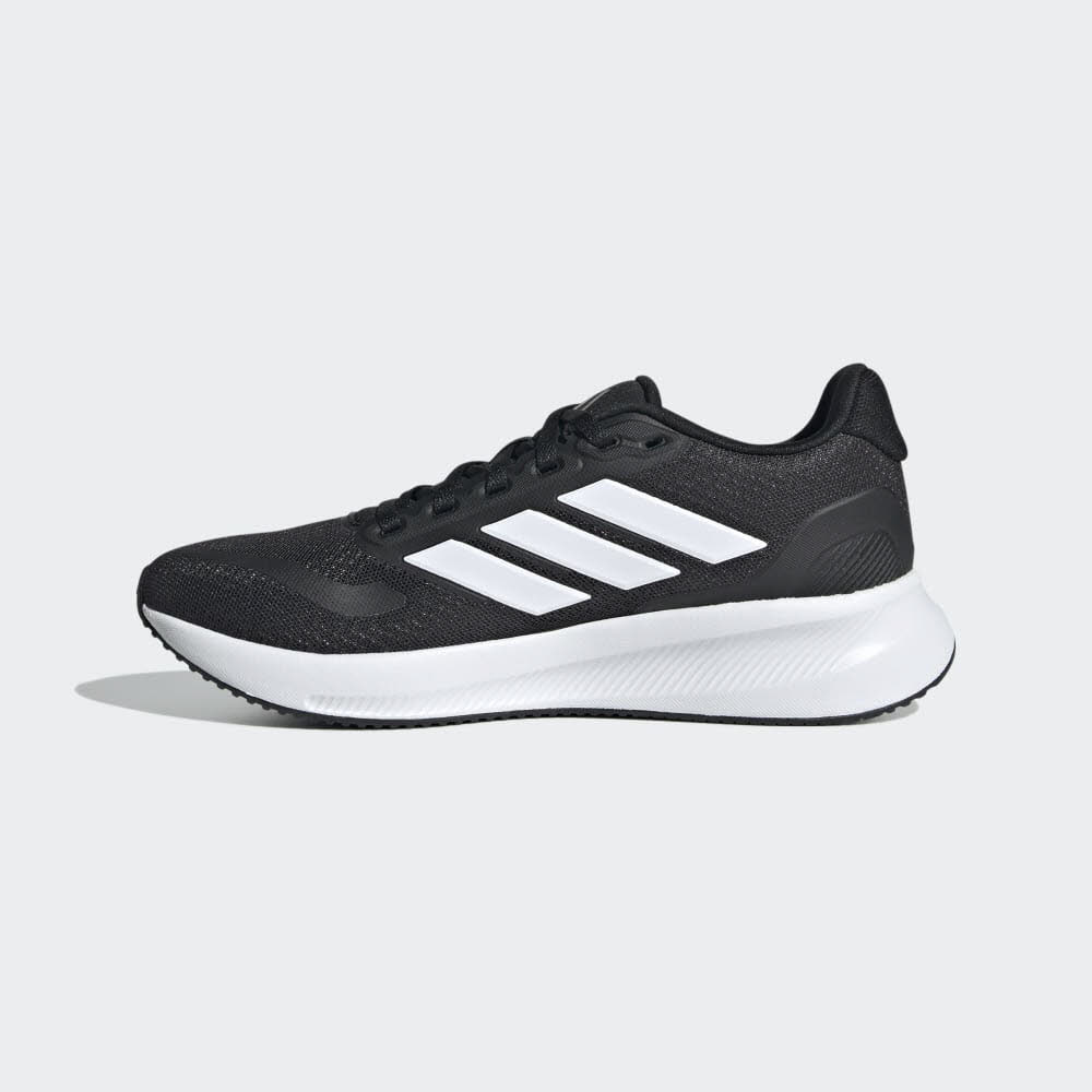 adidas RUNFALCON 5 Jungen Sneaker Sportschuhe schwarz