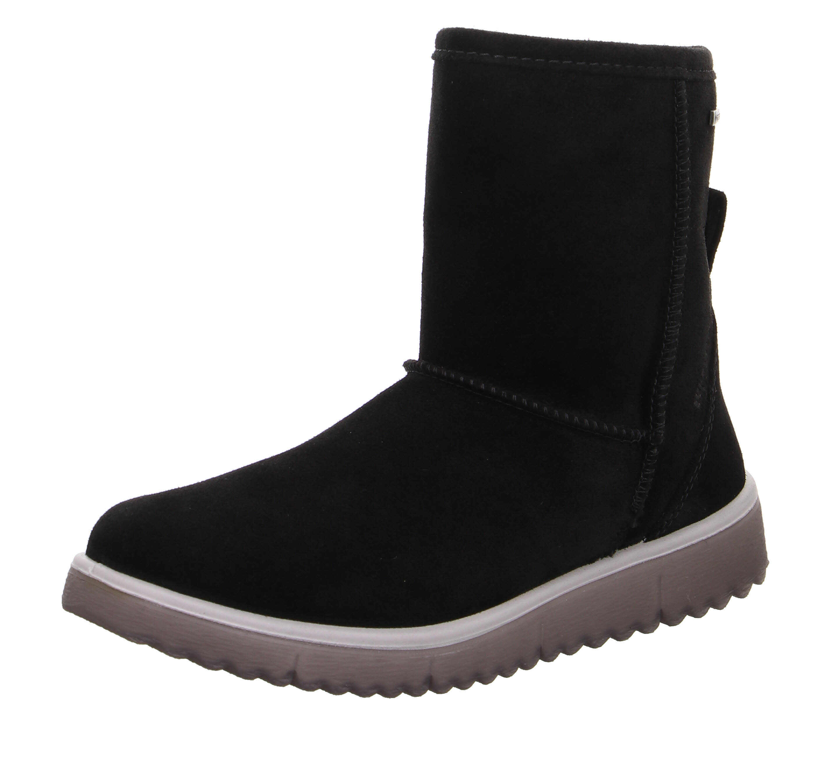 Superfit LORA Stiefelette Stiefel Slipper gefüttert Mädchen Damen schwarz