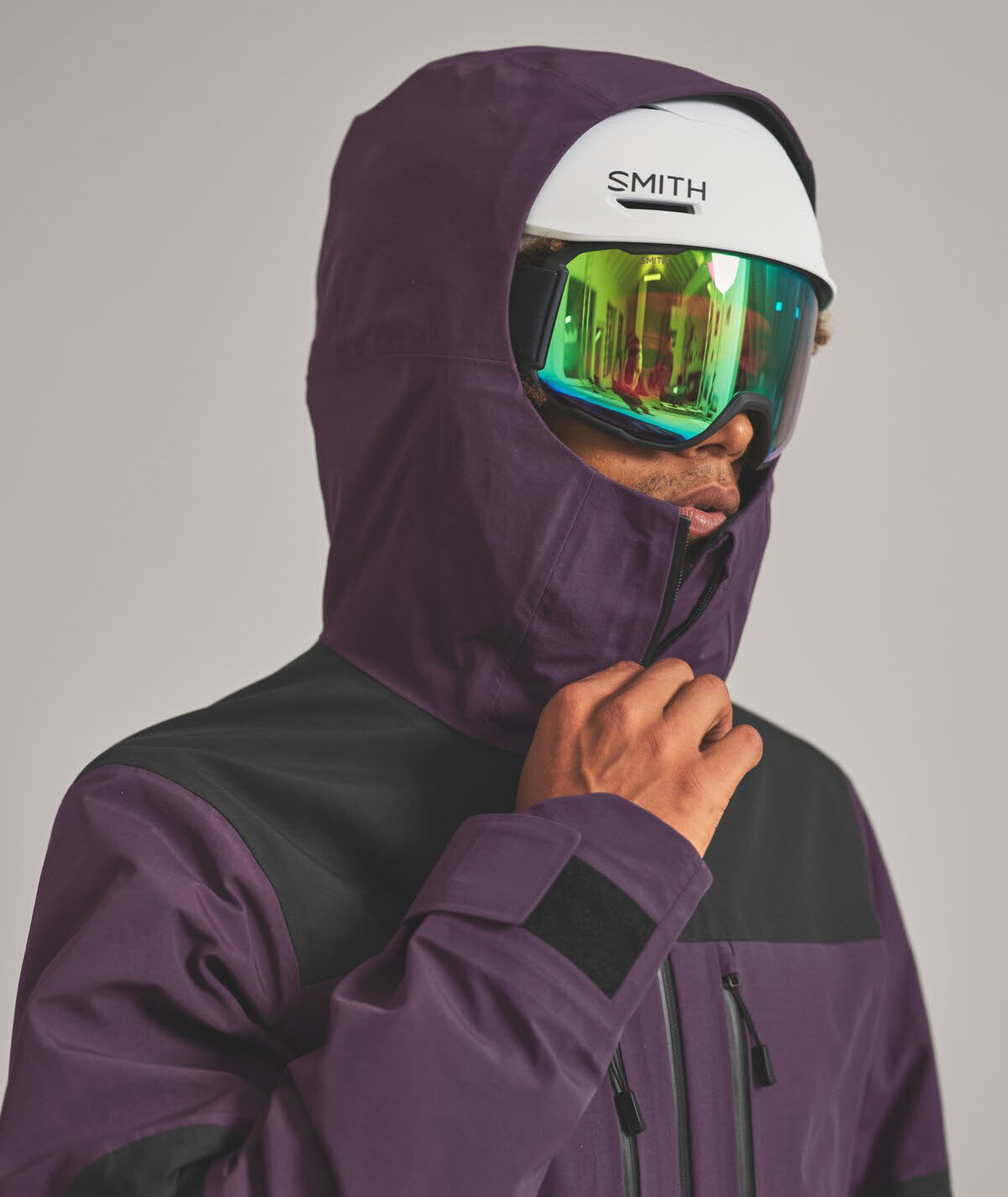 Ortovox RAVINE FREE 3L JACKET Hardshelljacke Regenjacke lila