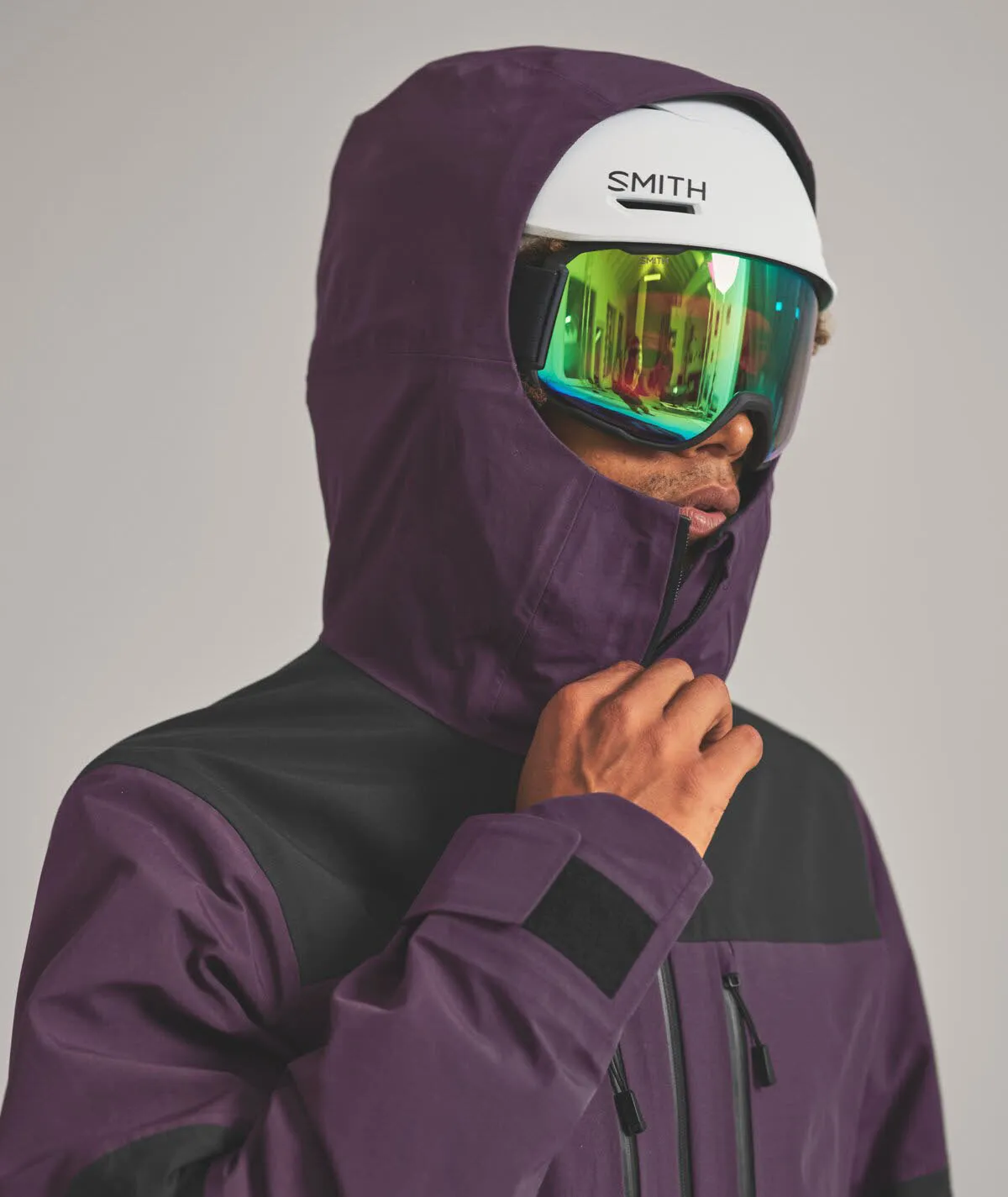 Ortovox RAVINE FREE 3L JACKET Hardshelljacke Regenjacke lila
