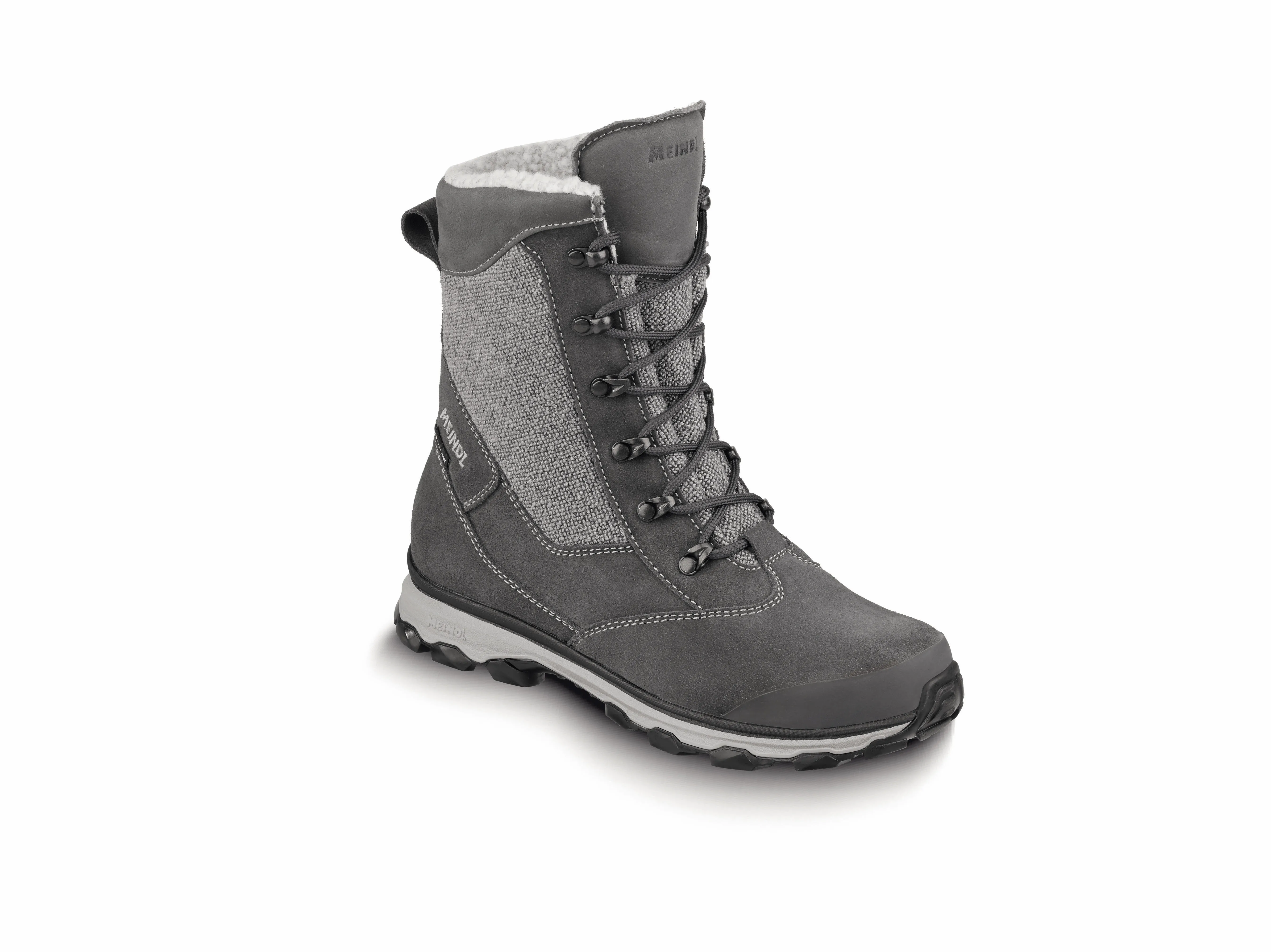 Meindl Sammnaun Winterstiefel gefüttert Damen grau
