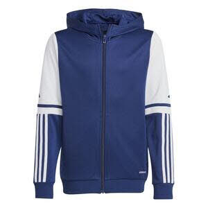 adidas Squadra 25 Kids Kapuzenjacke Trainingsjacke Kinder blau weiß