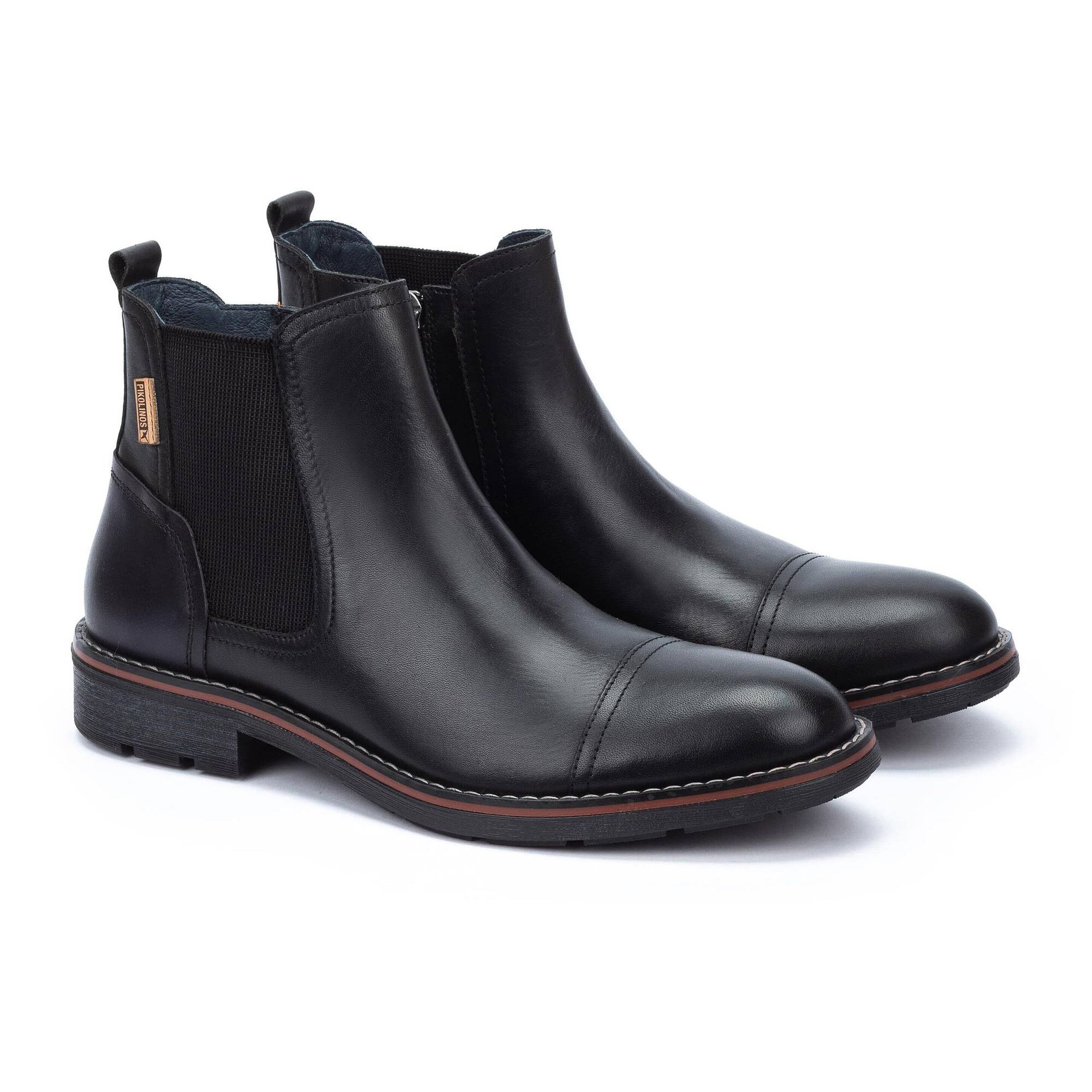 Pikolinos York Herren Stiefelette Schnürrer gefüttert schwarz NEU