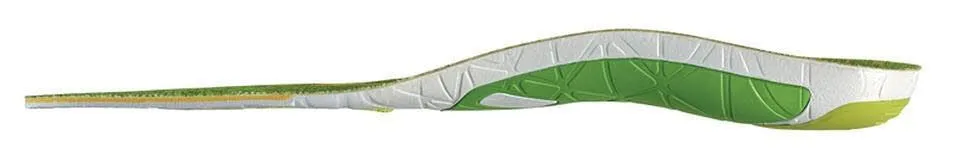 Sidas 3FEET RUN SENSE MID Unisex Einlagesohlen grün