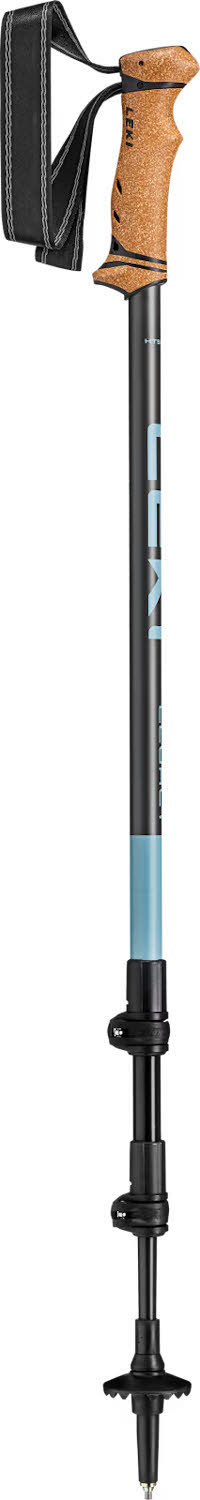 Leki Legacy Unisex Wanderstöcke verstellbar (110-145cm) blau/grau