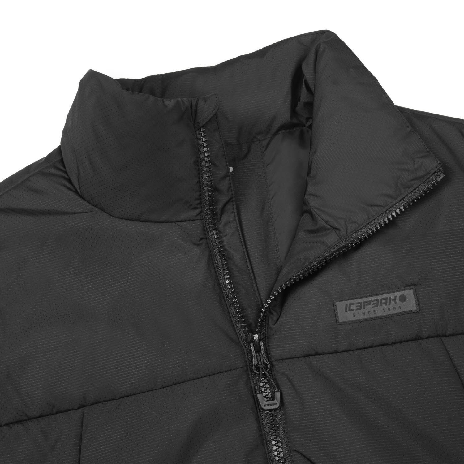 ICEPEAK HE ICEPEAK BARLOW Herren Steppweste schwarz