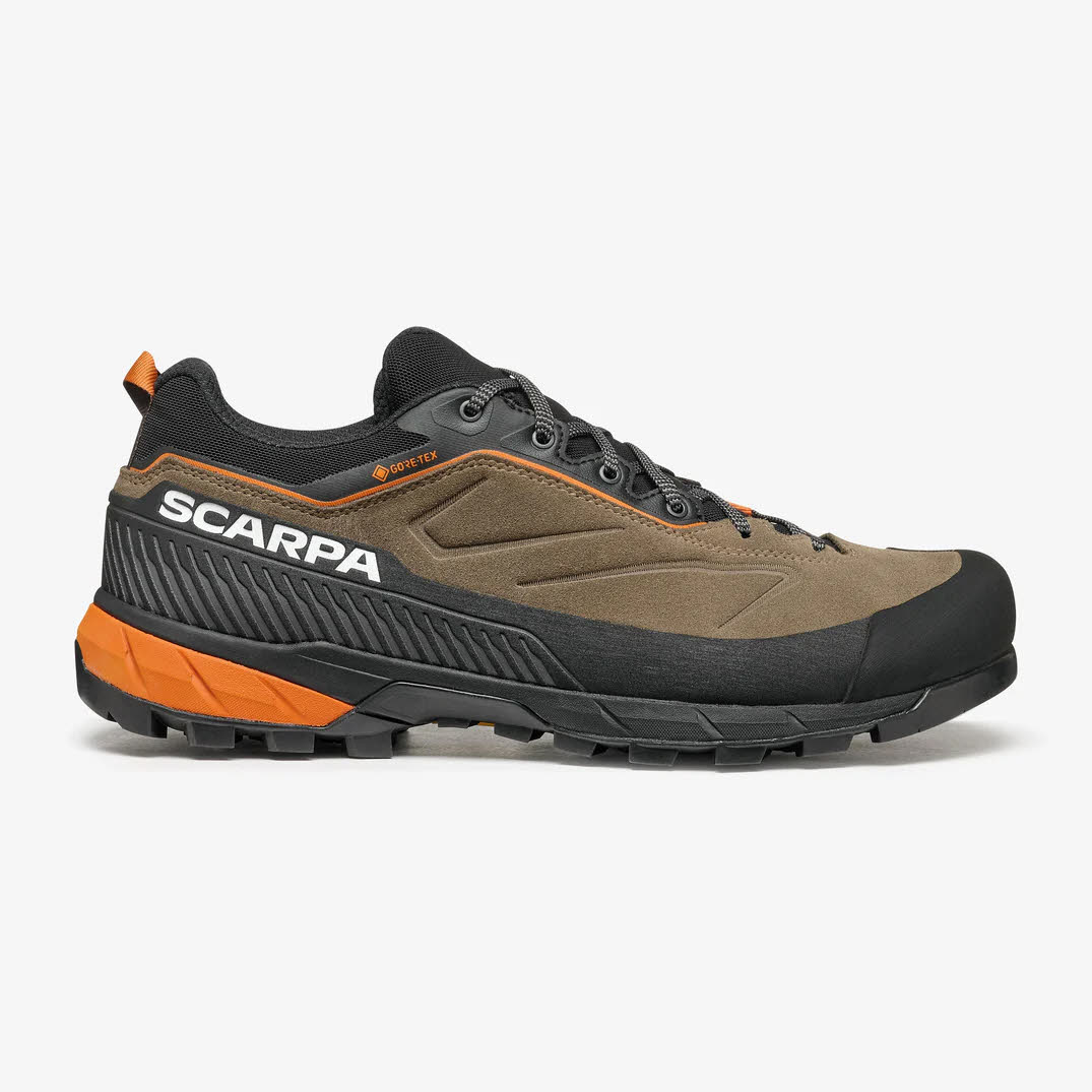 SCARPA RAPID XT GTX Herren Wanderschuh braun Wasserdichter ergonomischer Schuh für Zustieg und Wandern