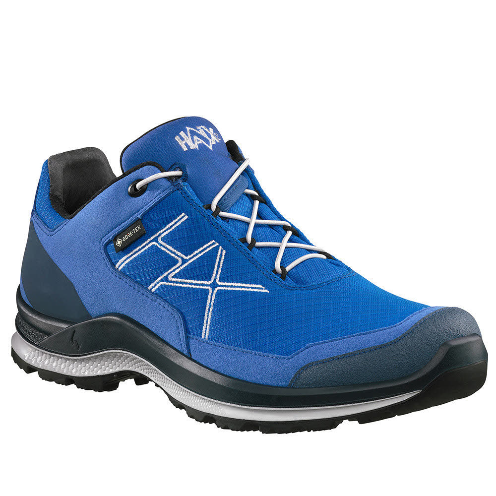 HAIX Black Eagle Adventure 3.0 GTX low/azure-silver Trekkingschuhe Herren blau